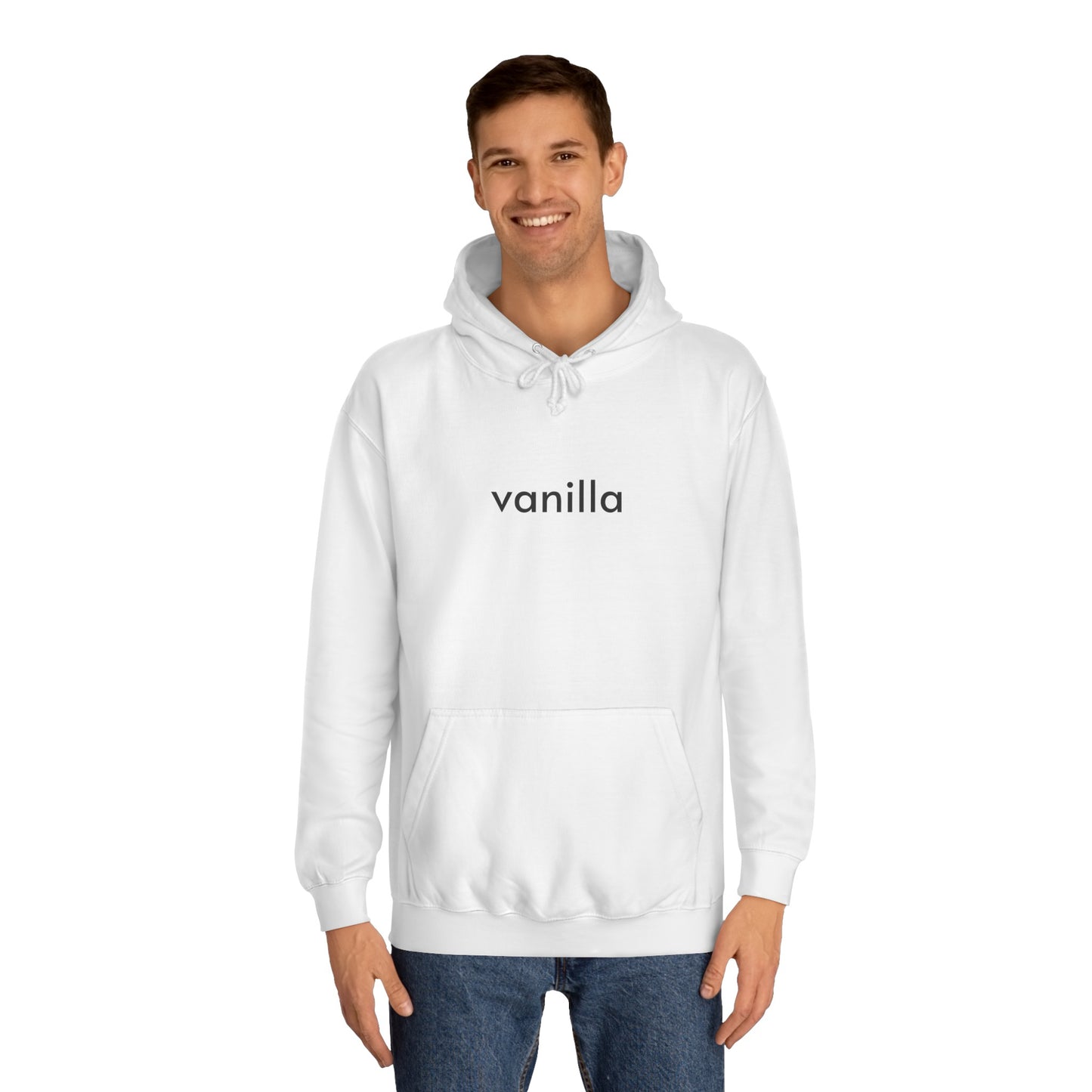 vanilla white hoodie