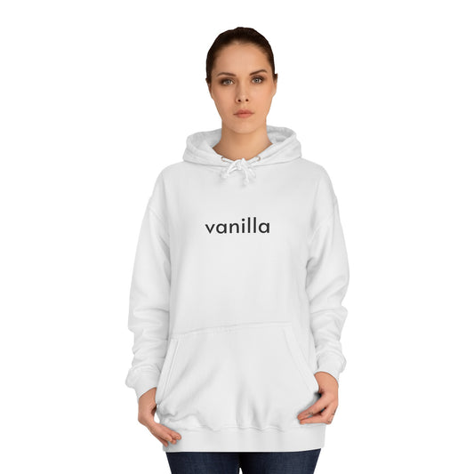 vanilla white hoodie