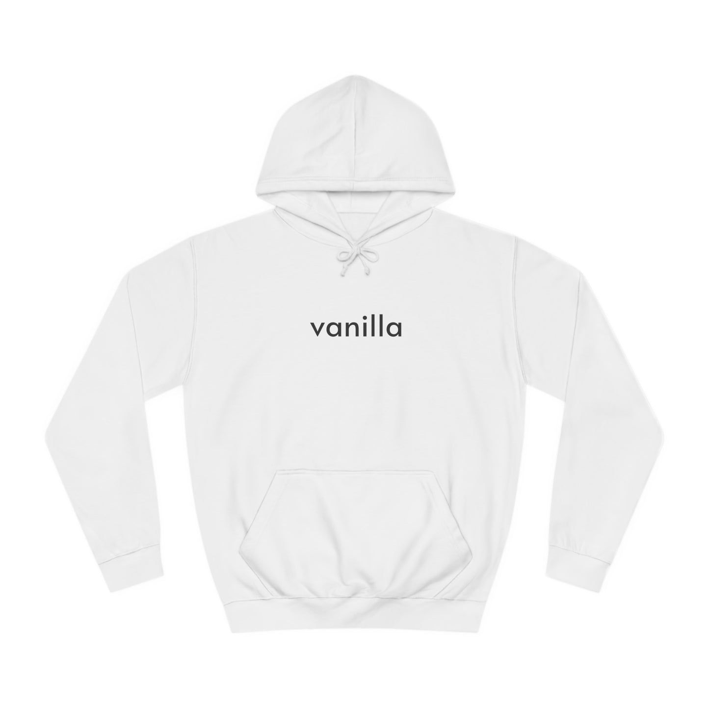 vanilla white hoodie