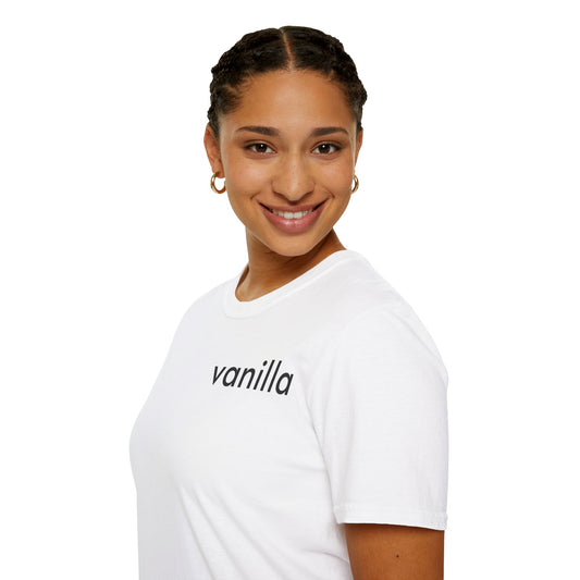 vanilla t-shirt